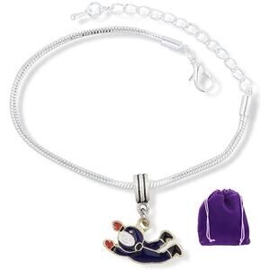 Astronaut Spaceman Bracelet - Blue Suit Floating